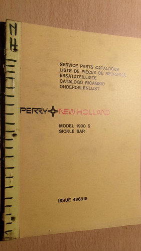 Sperry new holland - holland, table