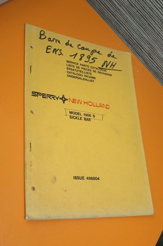 Parts catalog pièces - (229a),